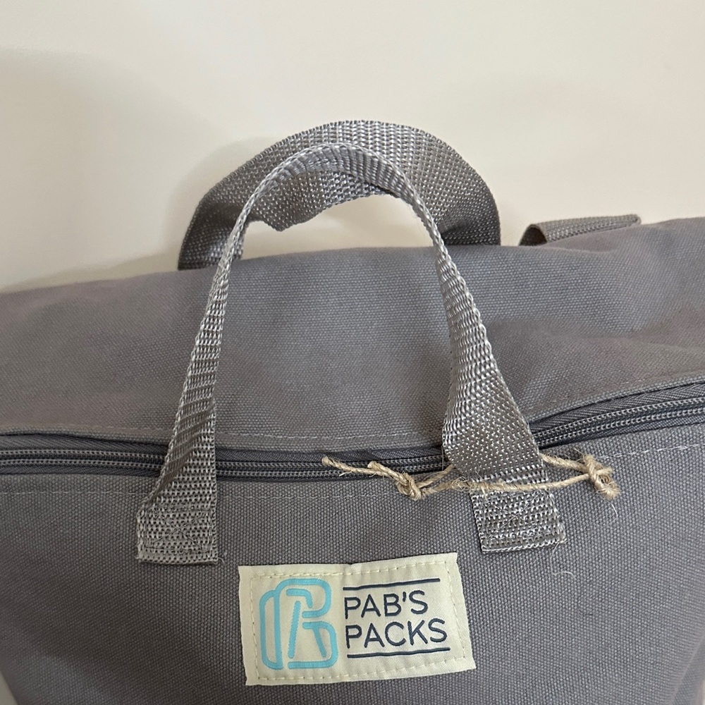 Men's Gray Backpack by - Picture 3 of 7